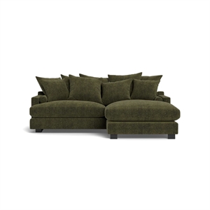 Glasgow 1,5 pers. m/ chaiselong - Liam Bosko stof - Højre/venstrevendt - Mål: 228 x 177 cm.